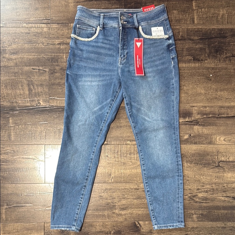 Guess High Rise Skinny Jeans Size 30 x 27